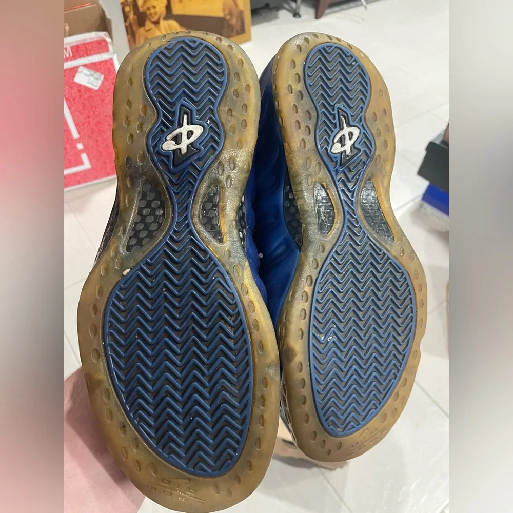 Nike Air Foamposite One Royal Blue 2010 Size 9 US 314996-500